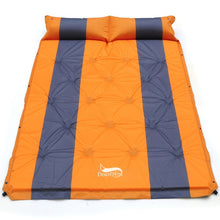 Load image into Gallery viewer, Desert&Fox 2 Person Air Mattress Self-inflating Tent Sleeping Mat Attached Air Pillow Inflatable Camping Sleeping Mattress Pad