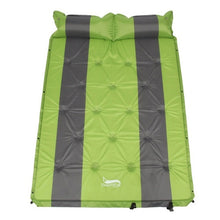 Load image into Gallery viewer, Desert&Fox 2 Person Air Mattress Self-inflating Tent Sleeping Mat Attached Air Pillow Inflatable Camping Sleeping Mattress Pad