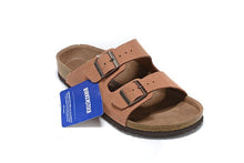 Load image into Gallery viewer, Original Birkenstock Men Summer Slippers Soft Shoes Men Leather Beach Slippers 802 Cork Sandals Brkenstock Arizona Boston