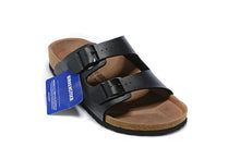 Load image into Gallery viewer, Original Birkenstock Men Summer Slippers Soft Shoes Men Leather Beach Slippers 802 Cork Sandals Brkenstock Arizona Boston