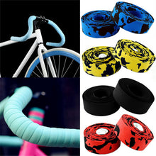 Load image into Gallery viewer, 2pcs Multi-functional Bicycle Handlebar Tape Steering Wheel Cover Road Bike Cycling Handle Non-slip Belt Rubber Tape