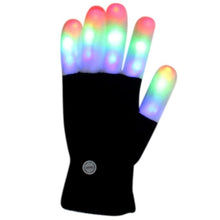 Load image into Gallery viewer, LED Lighting Mittens luminous Gloves Children LED Finger Light Gloves Flashing Finger Kids Children Toys Party Supplies
