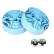Load image into Gallery viewer, 2pcs Multi-functional Bicycle Handlebar Tape Steering Wheel Cover Road Bike Cycling Handle Non-slip Belt Rubber Tape
