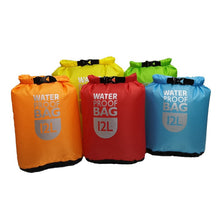 Load image into Gallery viewer, outdoor 6L12L 24L Waterproof Dry Bag Pack Sack Swimming Rafting Kayak River Trekking Floating Sailing Canoing Waterproof
