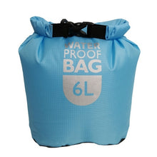 Load image into Gallery viewer, outdoor 6L12L 24L Waterproof Dry Bag Pack Sack Swimming Rafting Kayak River Trekking Floating Sailing Canoing Waterproof
