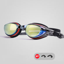 Load image into Gallery viewer, -150 to -700 Degree Myopia Swim Goggles Men Women HD Clear Lens  Anti-fog Swimming Glasses Anti-Uv Swim Eyewear

